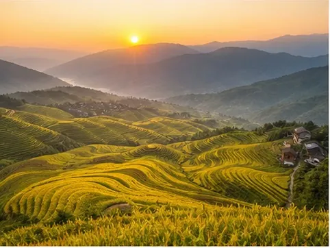 Longji Rice Terraces in Guilin