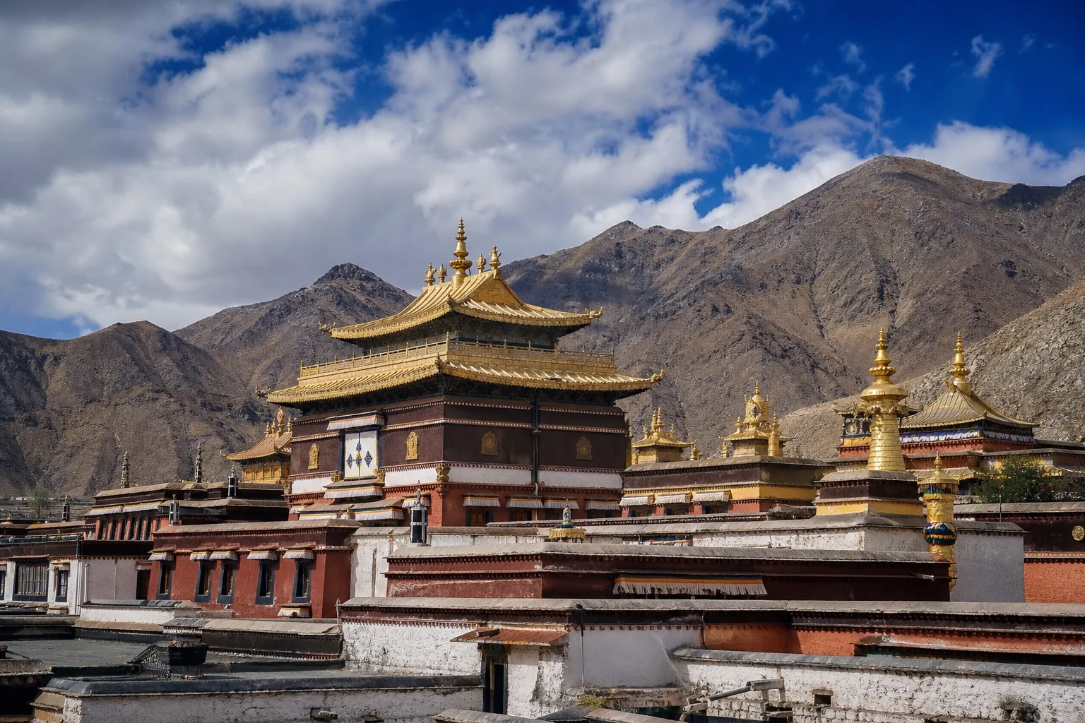 Tashilhunpo Monastery in Tibet