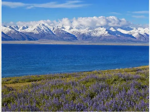 Sayram Lake in Xinjiang