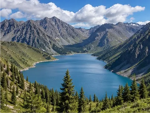 Tianshan Tianchi in Xinjiang