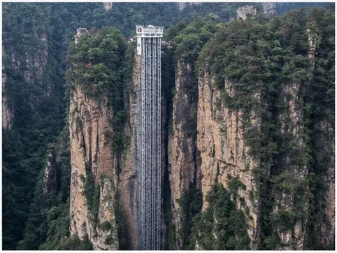 Bailong Elevator in Zhangjiajie
