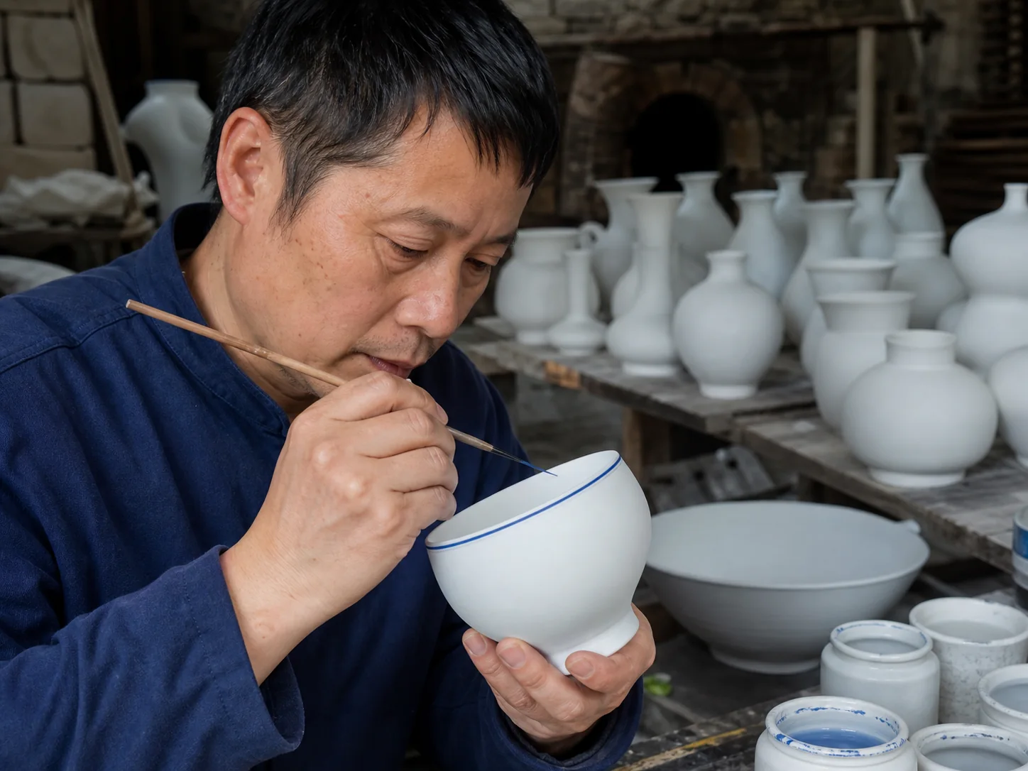 Pottery experience in Jingdezhen