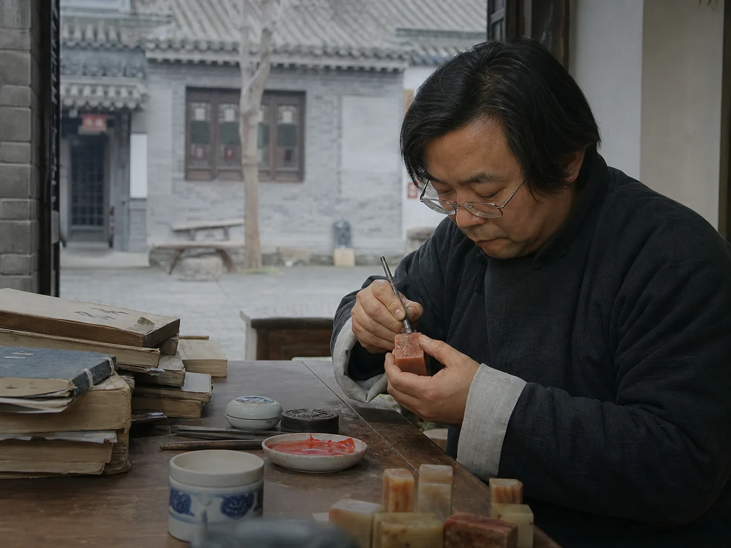 Seal Carving experience in Beijing