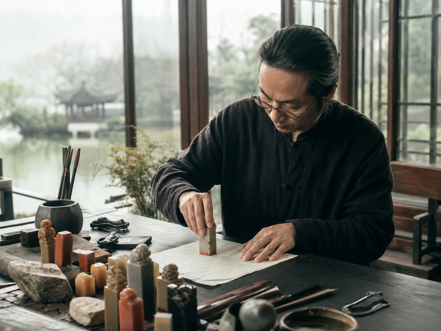 Seal Carving experience in Hangzhou