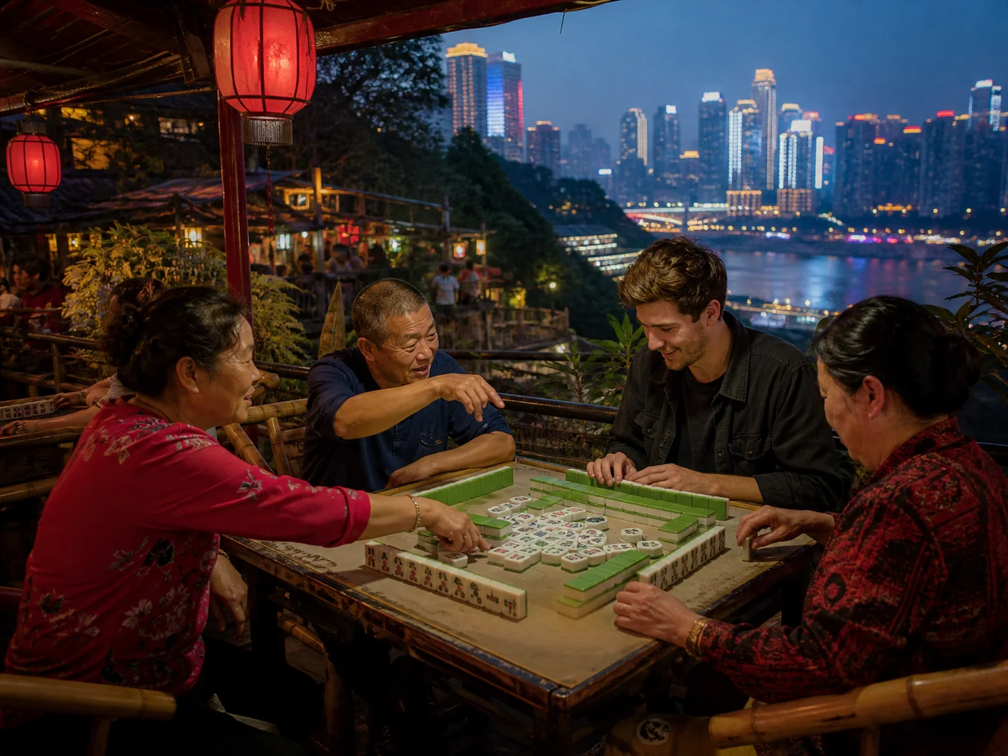 Mahjong experience in Chongqing