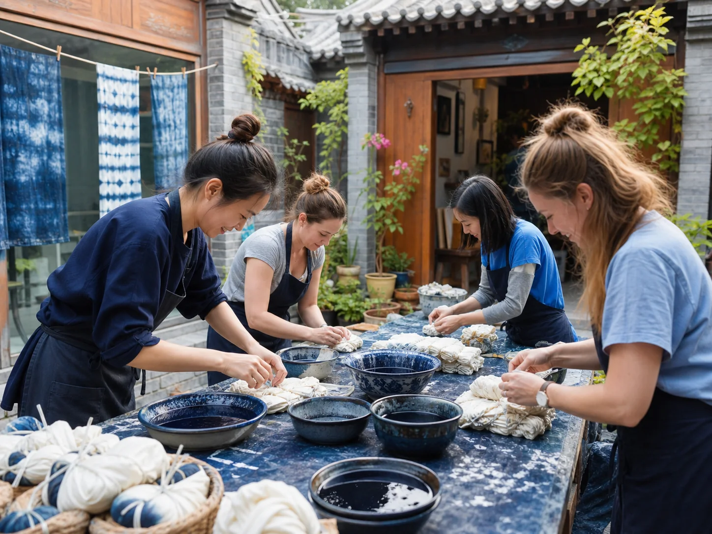 Tie-Dye experience in Beijing